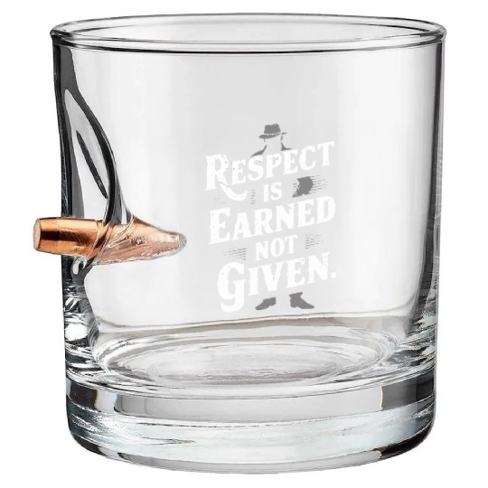 Mobster Gangster Mafia Organized Crime Boss Bullet Whiskey Glasses