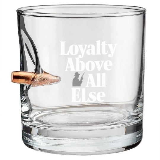 Mobster Gangster Mafia Organized Crime Boss Bullet Whiskey Glasses