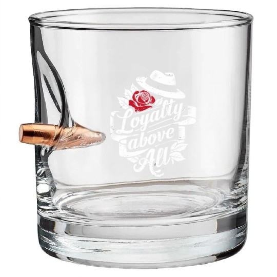 Mobster Gangster Mafia Organized Crime Boss Bullet Whiskey Glasses