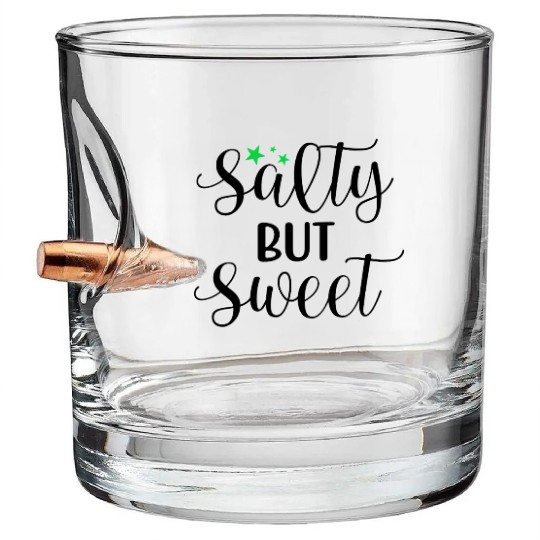 Salty but sweet Bullet Whiskey Glasses