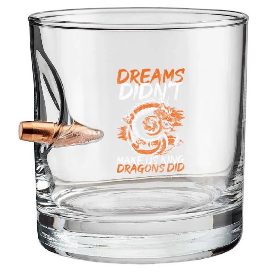 Dragon Mythology Middle Ages Tattoo Bullet Whiskey Glasses