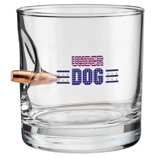 Kamala Harris UnderDog 2024 Presidential Election Bullet Whiskey Glasses