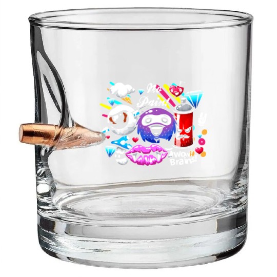Graffiti Sprayer Breakdance Painting Bullet Whiskey Glasses