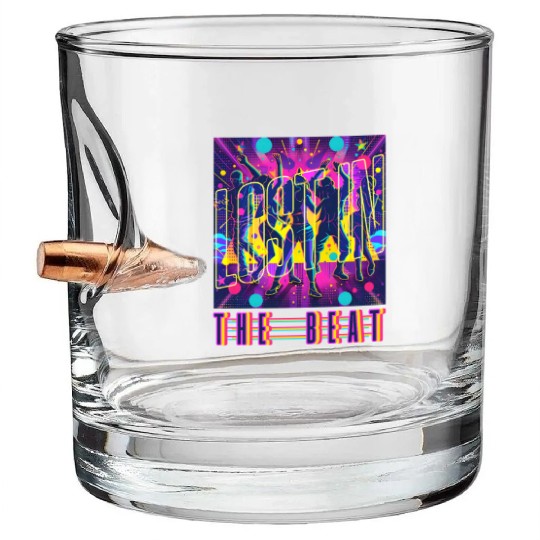 EDM Festival Lost In The Beat Bullet Whiskey Glasses