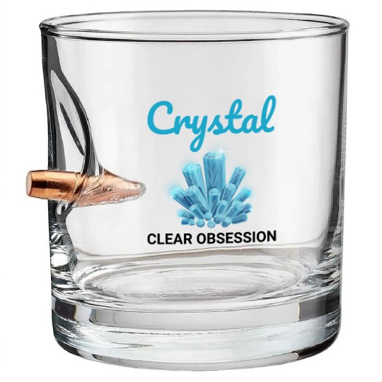 Crystal Collecting Rock Hunting Mineral Collector Bullet Whiskey Glasses