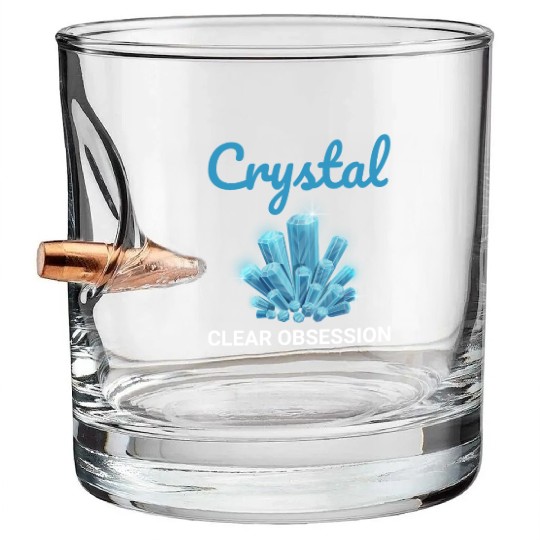 Crystal Collecting Rock Hunting Mineral Collector Bullet Whiskey Glasses