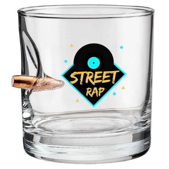 Street Rap Bullet Whiskey Glasses