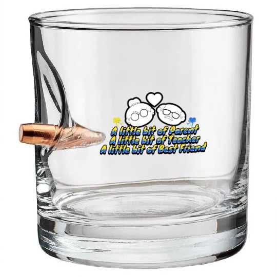 Grandparents Day Love Happy Grandparents Day Bullet Whiskey Glasses