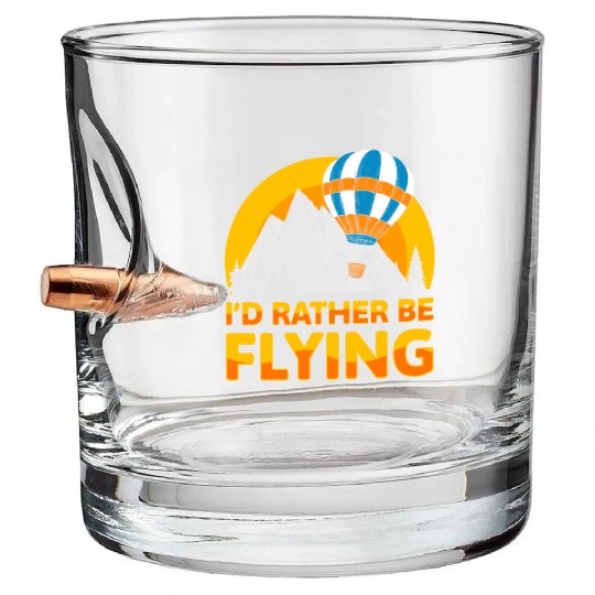 Balloon Company Colors Adventure Bullet Whiskey Glasses