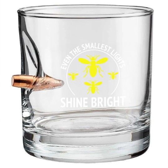 Fireflies Firefly Lightning Bug Insect Collector Bullet Whiskey Glasses