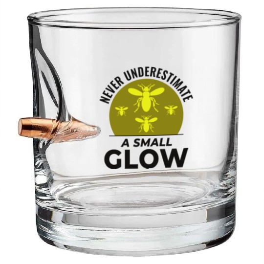 Fireflies Firefly Lightning Bug Insect Collector Bullet Whiskey Glasses