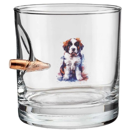 Saint Bernard Bullet Whiskey Glasses