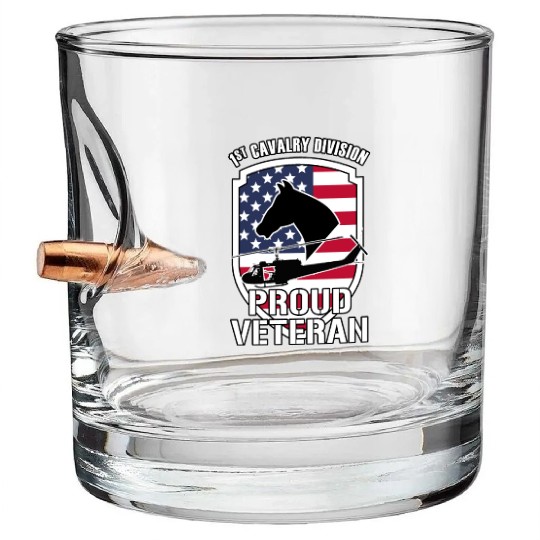 US ARMY VIETNAM VETERAN Bullet Whiskey Glasses