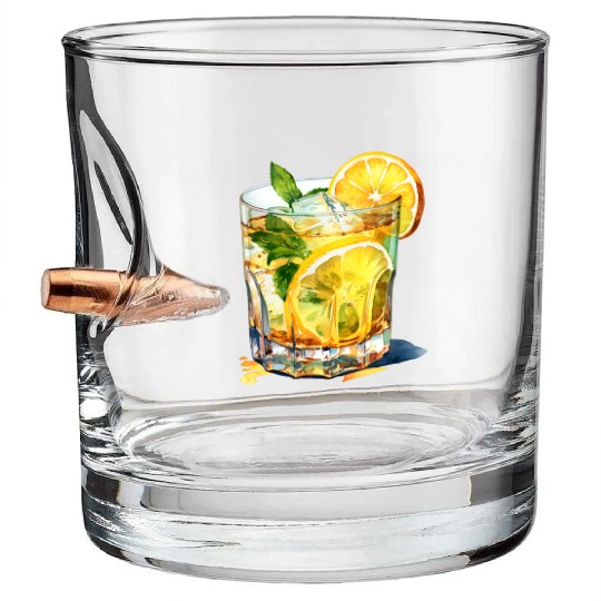 Lemonade Cocktail Drink Bullet Whiskey Glasses