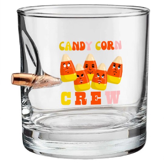 Candy Corn Crew Bullet Whiskey Glasses