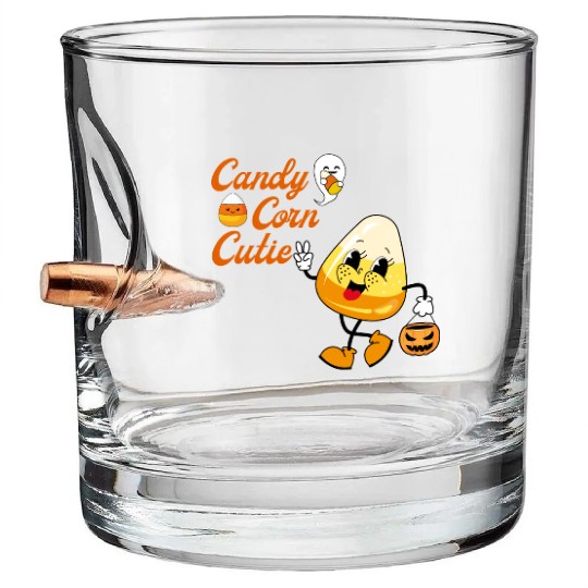 Candy Corn Cutie Bullet Whiskey Glasses