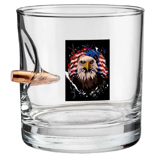 Wicked Eagle Bullet Whiskey Glasses