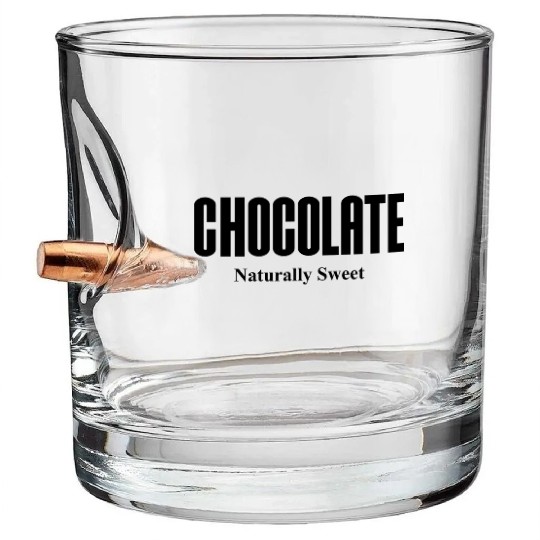 Chocolate Natural Sweet Bullet Whiskey Glasses