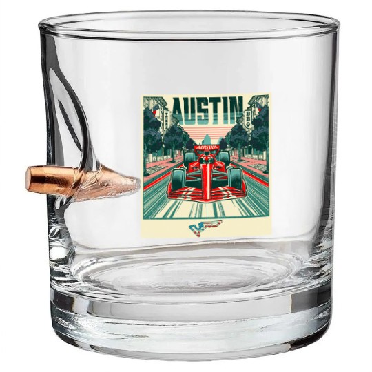 Austin Formula Racing Austin Race Formula Racing Bullet Whiskey Glasses
