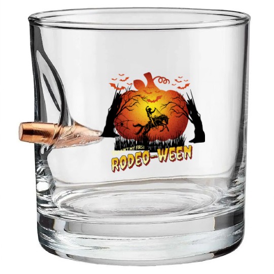 This ain't my first Rodeo-ween Bullet Whiskey Glasses