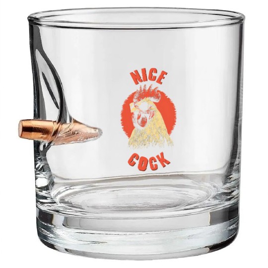 Nice Cock Bro Bullet Whiskey Glasses