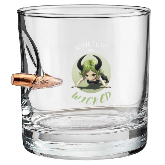 Active Rest for the Wicked Bullet Whiskey Glasses