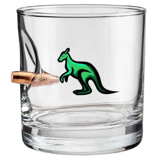 Jump into Style with Our Unique Kangaroo T Bullet Whiskey Glasses