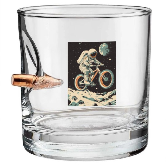 Astro Biking Bullet Whiskey Glasses