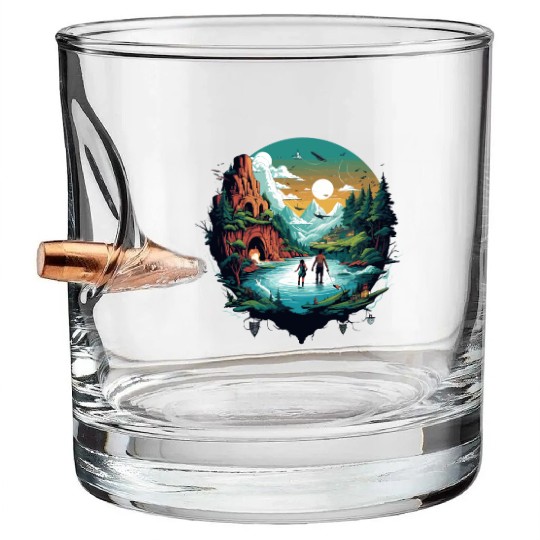 action adventure Bullet Whiskey Glasses