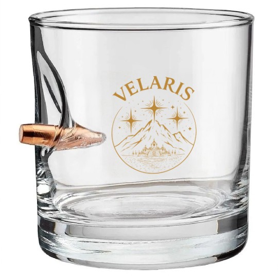Velaris – Dreamy Night Court Bullet Whiskey Glasses