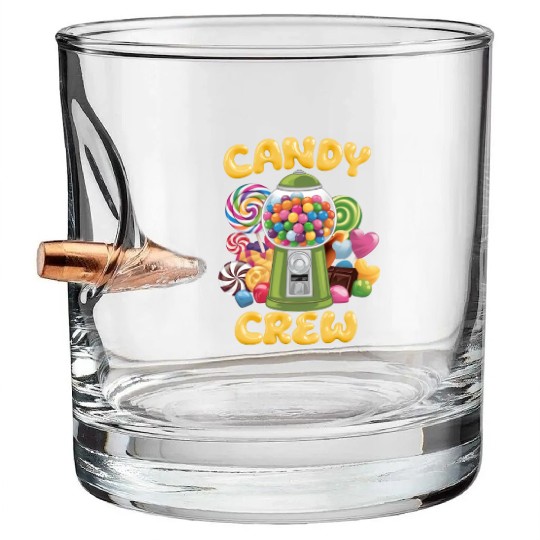 Candy Security Crew Lollipop Gummy Sweet Birthday Bullet Whiskey Glasses