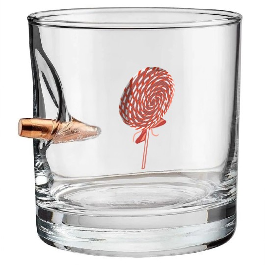Delicious Sweets Cool Lollipop Bullet Whiskey Glasses