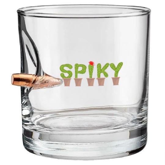 Spiky Cactus Bullet Whiskey Glasses