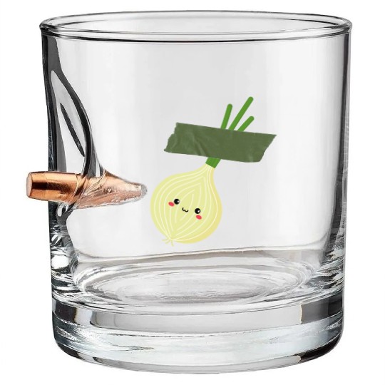 Funny Onion Bullet Whiskey Glasses