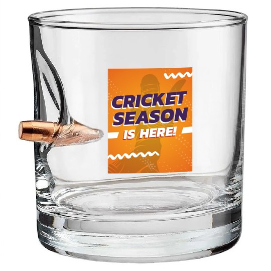 CRICKET 2025 Bullet Whiskey Glasses