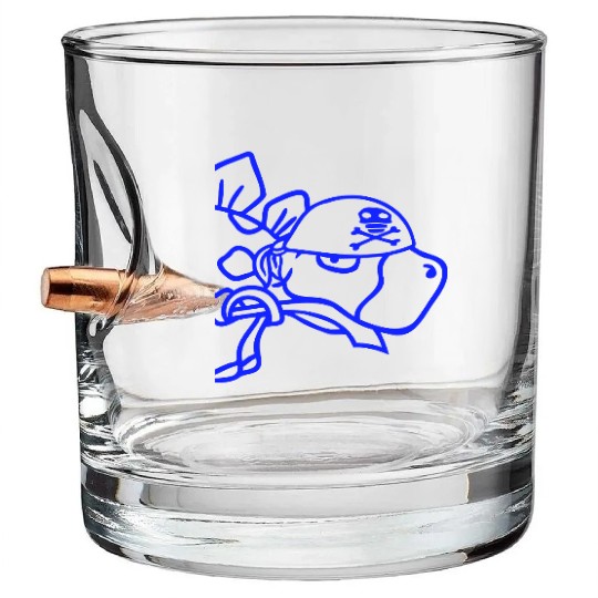 Dinosaur Pirate Stegosaurus Funny Dino Sabre Mouth Bullet Whiskey Glasses