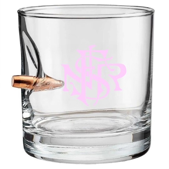 Our Lady of the Rosary of Fátima - NSRF monogram Bullet Whiskey Glasses