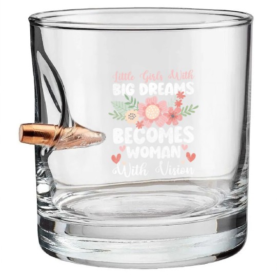 Women's Day Power Feminism Frida Kahlo Bullet Whiskey Glasses