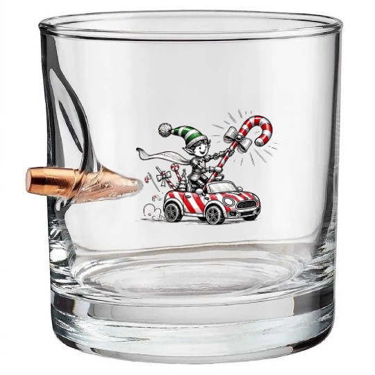 Elf Candy Joust Bullet Whiskey Glasses