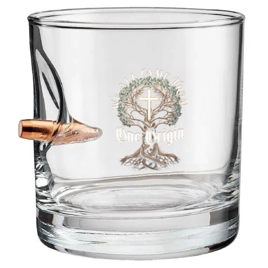 Genealogy Genealogist Religion Christ Bullet Whiskey Glasses