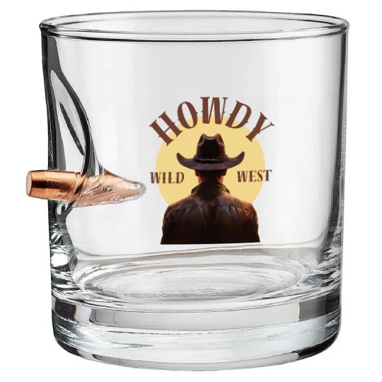 HOWDY Bullet Whiskey Glasses