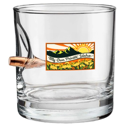 Private Idaho Bullet Whiskey Glasses