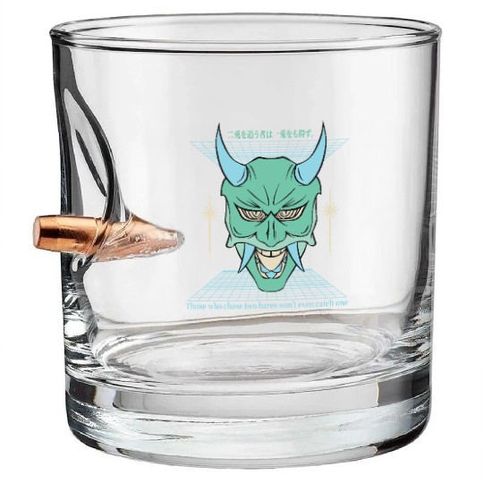 Anime Japanese Streetwear Bullet Whiskey Glasses