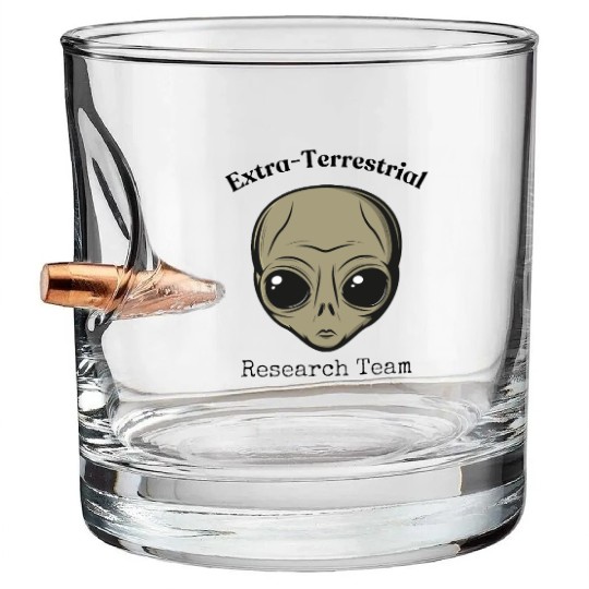 ET Research Team Bullet Whiskey Glasses