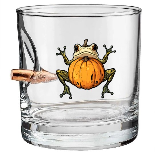 Pumpkin Frog Frog Pumpkin Bullet Whiskey Glasses