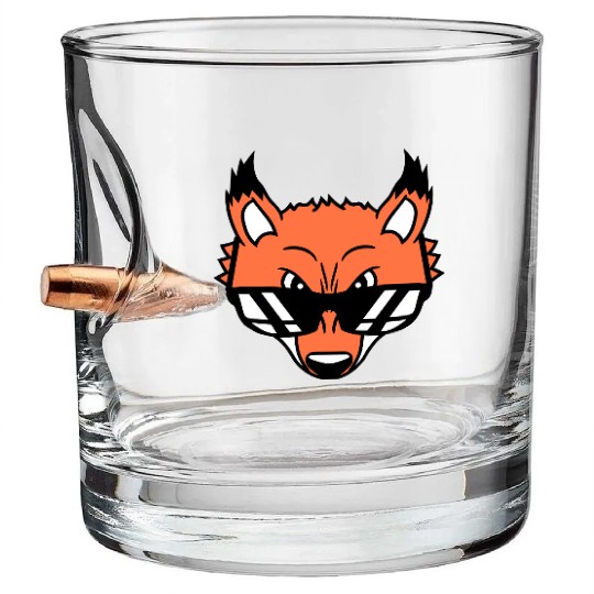 Fox Sunglasses Cool Looks Up Evil Eyes Bad Fun Boy Bullet Whiskey Glasses