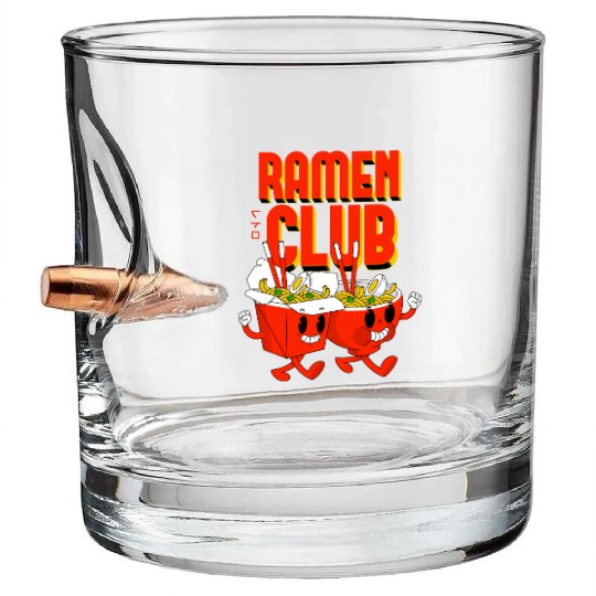 Ramen Club Bullet Whiskey Glasses