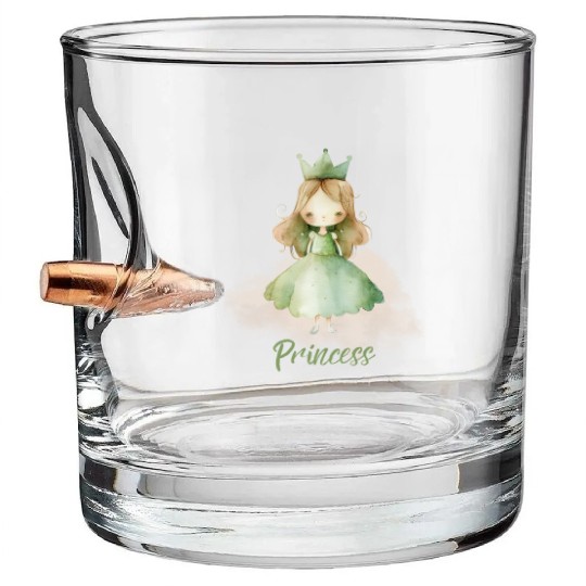 Princess Baby Bodysuit, Cute Infant Jersey One Pie Bullet Whiskey Glasses