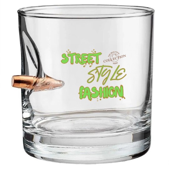 Street Style Design by Tavia Linen Bullet Whiskey Glasses