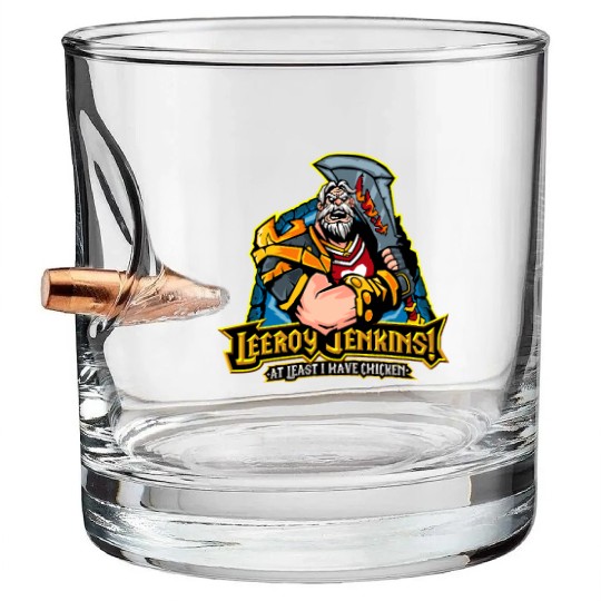 Warcraft Bullet Whiskey Glasses
